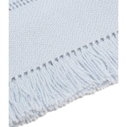 Hermes Shawl Cashmere Joule Blue Size Details — view 7