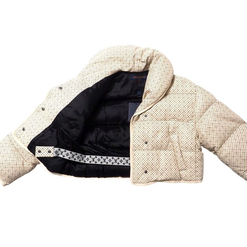 Never UsedMade In 2022Louis Vuitton Down Jacket Size 38 Micro Monogram