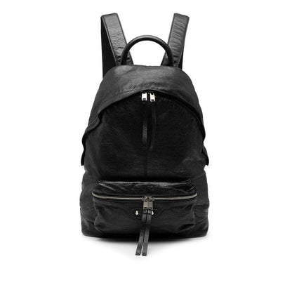 Balenciaga Classic Backpack 435315 Black Leather Men's Balenciaga