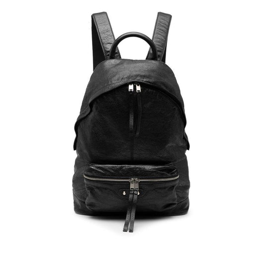 Balenciaga Classic Backpack 435315 Black Leather Men's Balenciaga