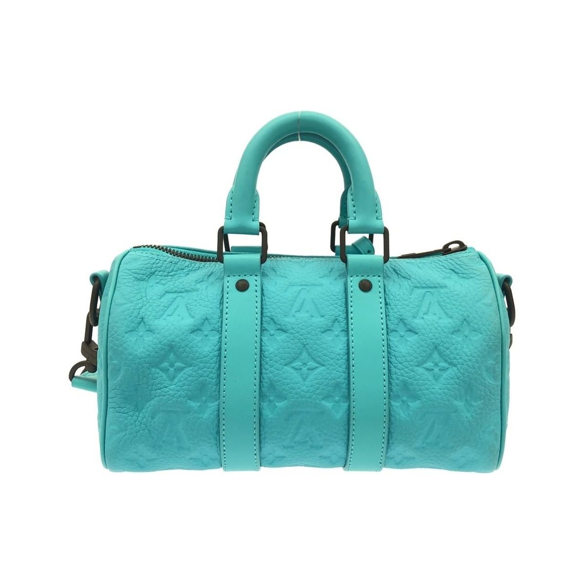 Louis Vuitton Taurillon Monogram Keepall Bandouliere Boston Bag — view 2