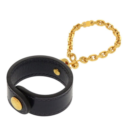 Hermes Glove Holder Box Calf Navy Gold Charm
