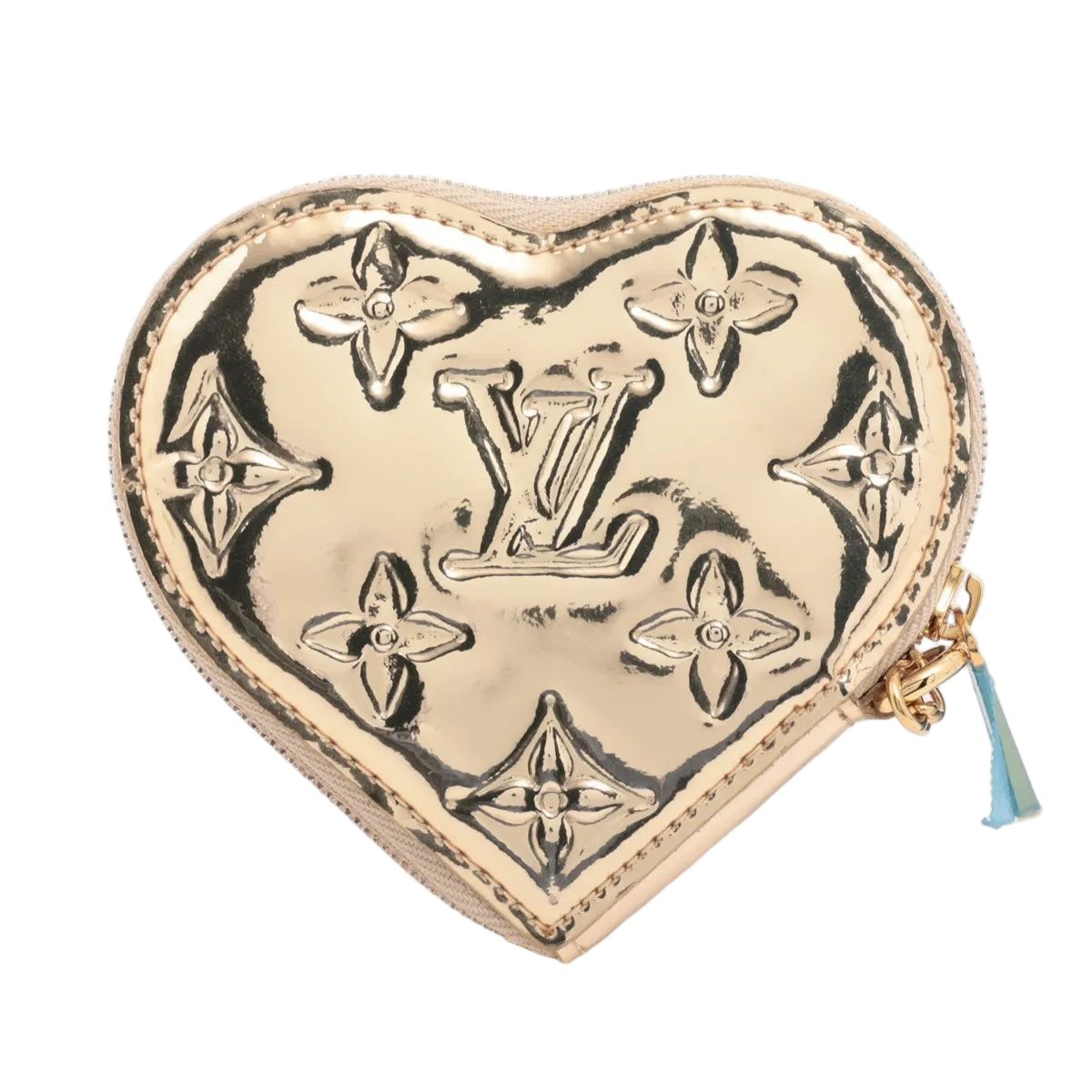Louis Vuitton Monogram Miroir Porte Monet Coule Heart Coin Purse
