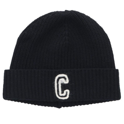 Celine Initial Knit Cap Hat TU