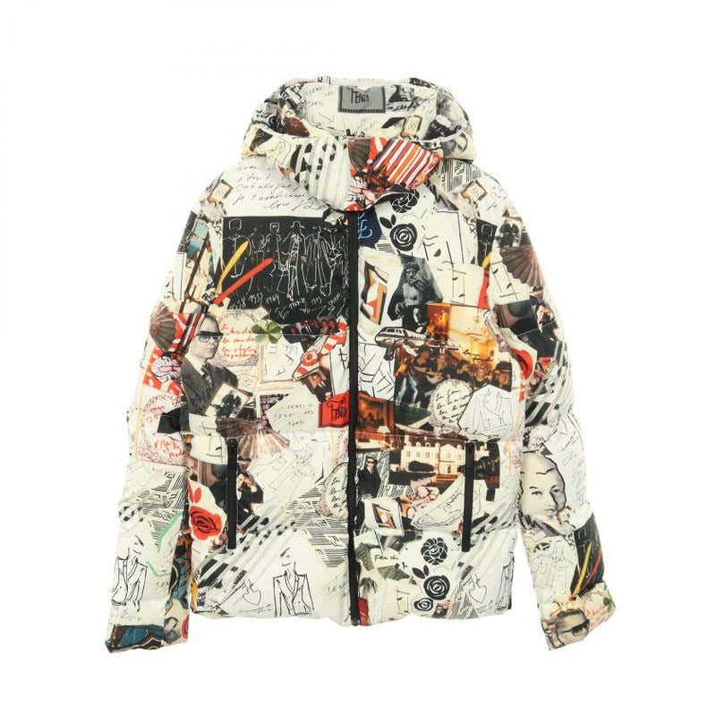 Fendi Down Jacket Nylon Coat