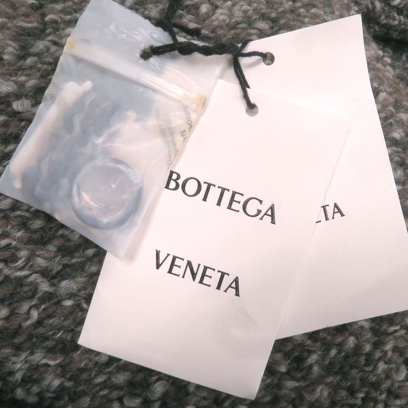 Bottega Veneta 23AW 761631 Alpaca-blend Shawl Collar Knit Cardigan Brownish M