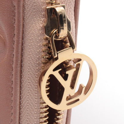 Louis Vuitton Round Wallet Zippy Coussin Rose Gold Leather Pink — view 9