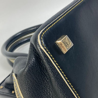 Louis Vuitton Handbag Angenieux PM M91805 Suhari Leather Noir Black