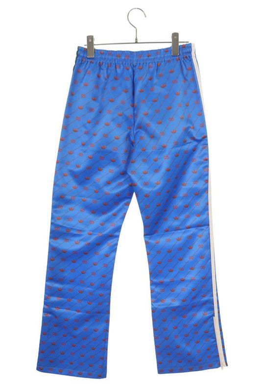 Gucci X Adidas 697190 Xjebi Logo All Over Sideline Track Long Pants Women XS
