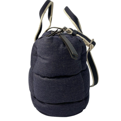 Moncler Mini Color Dog 2-Way Shoulder Bag Denim Down — view 4