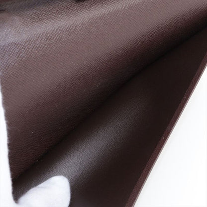 Louis Vuitton Damier Zippy Organizer Round Zip Wallet Long Wallet N60003 Brown