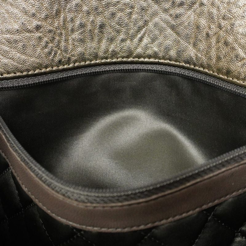 Chanel Shoulder Bag Matelasse Leather Silver Hardware Women