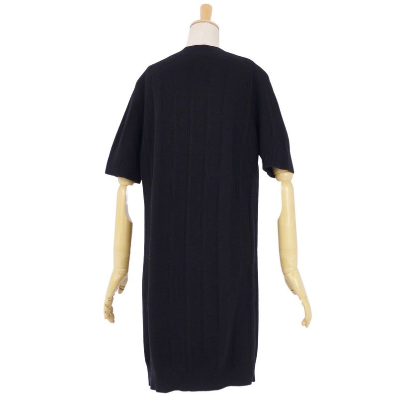 Hermes Dress Knit Sweater Short Sleeves