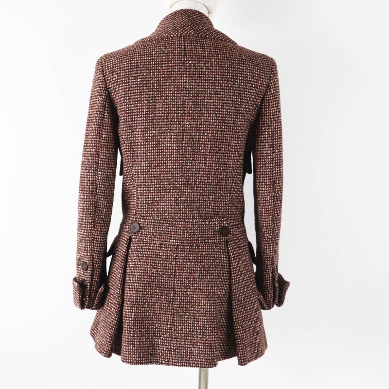 CHANEL Vintage 01A P18117 100% Wool With 100% Silk Lining Cocomer Cles With