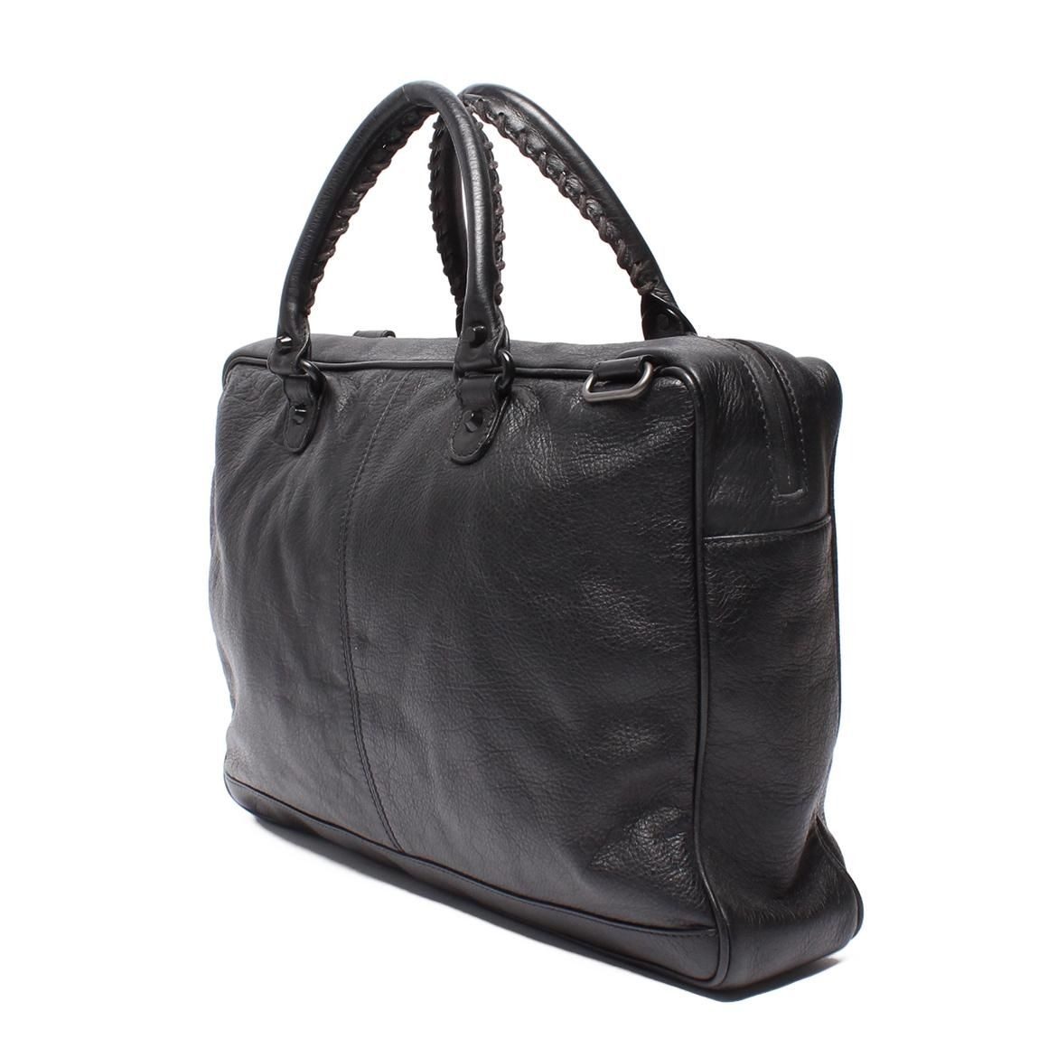 Balenciaga 2-Way Business Briefcase Shoulder Bag Mini Folder — view 3