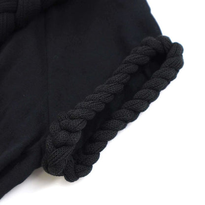 Chanel 09ss Rope Design Pullover Top P35683k02111 Black 38