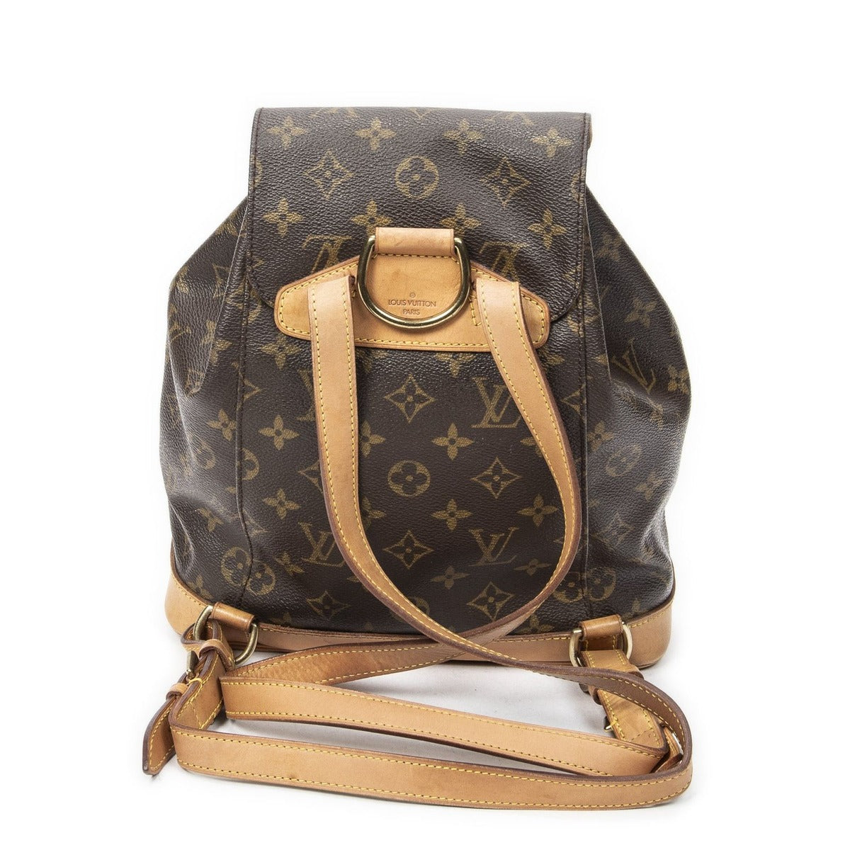 Louis Vuitton Montsouris Brown Monogram Canvas — view 5