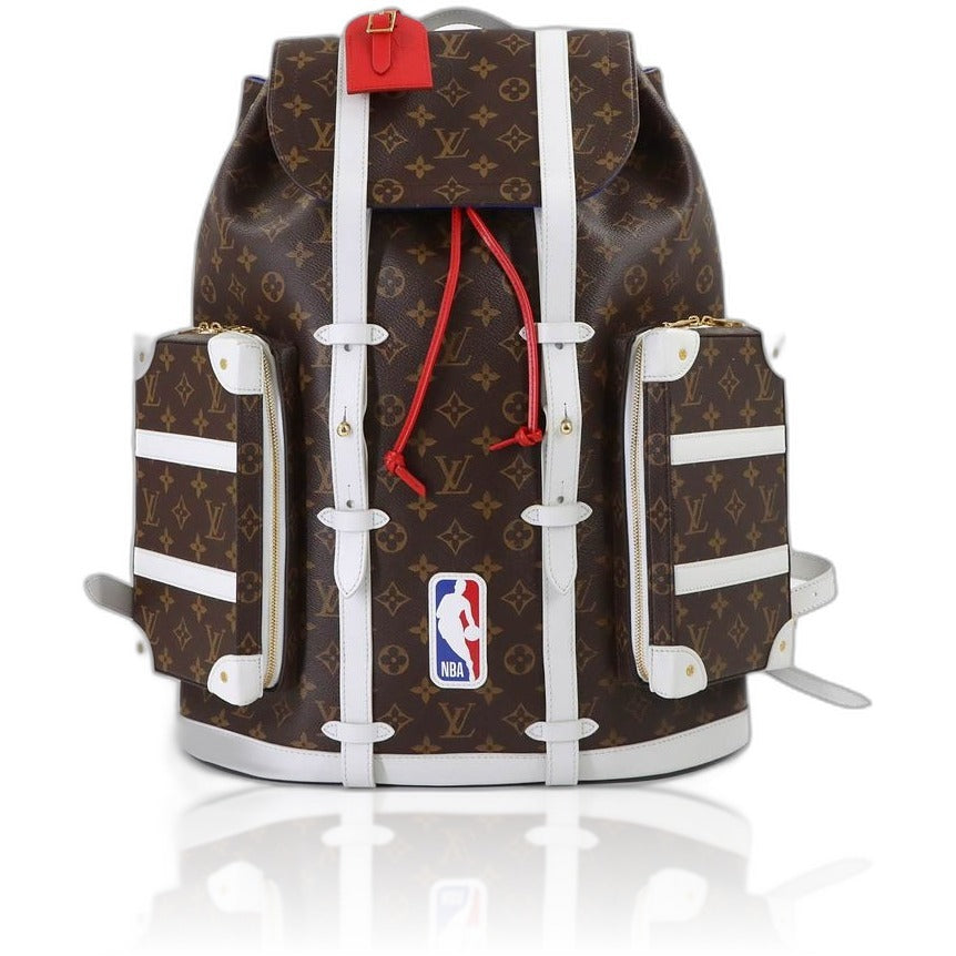 Louis Vuitton Lvxnba Monogram Christopher Soft Trunk Backpack Brown