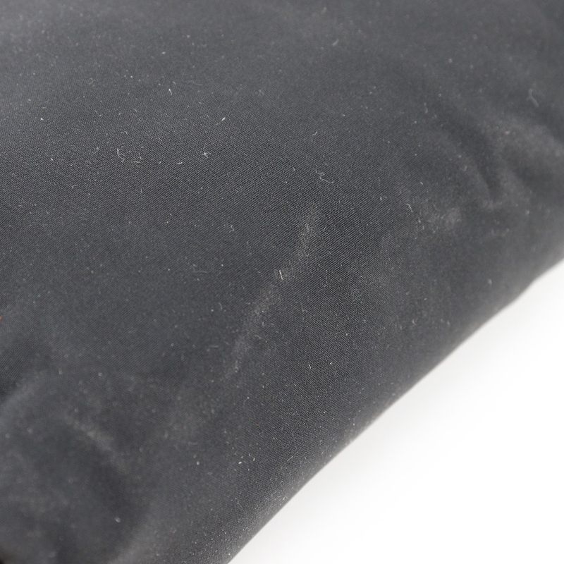 Bottega Veneta Bottega Veneta Triangle Logo Nylon Black Unisex Pouch