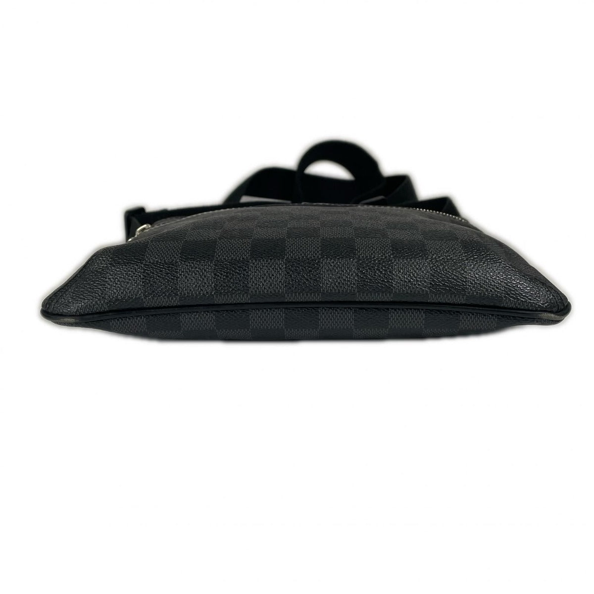 Louis Vuitton Thomas Damier Graphite Leather Black Shoulder Bag — view 3