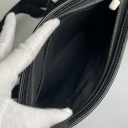 Louis Vuitton Thomas Damier Graphite Leather Black Shoulder Bag — view 8