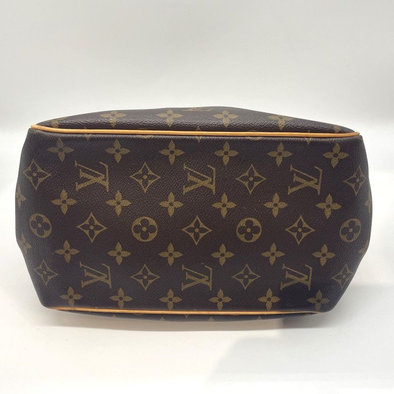 Louis Vuitton Monogram Patignol M51156 Handbag Brown Preowned 005383