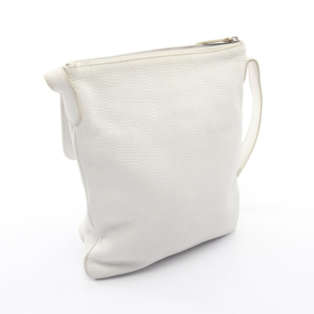 Loewe Shoulder Bag Crossbody White Leather — view 2