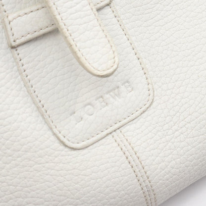 Loewe Shoulder Bag Crossbody White Leather — view 4