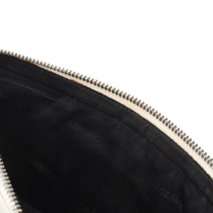 Loewe Shoulder Bag Crossbody White Leather — view 8
