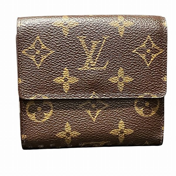 Louis Vuitton Monogram Porte Monet Bier Carte Cles Di M61652 Trifold Wallet