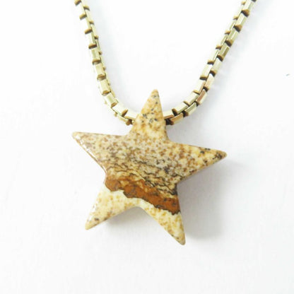 Bottega Veneta Ag925 Star Motif Necklace Brownish