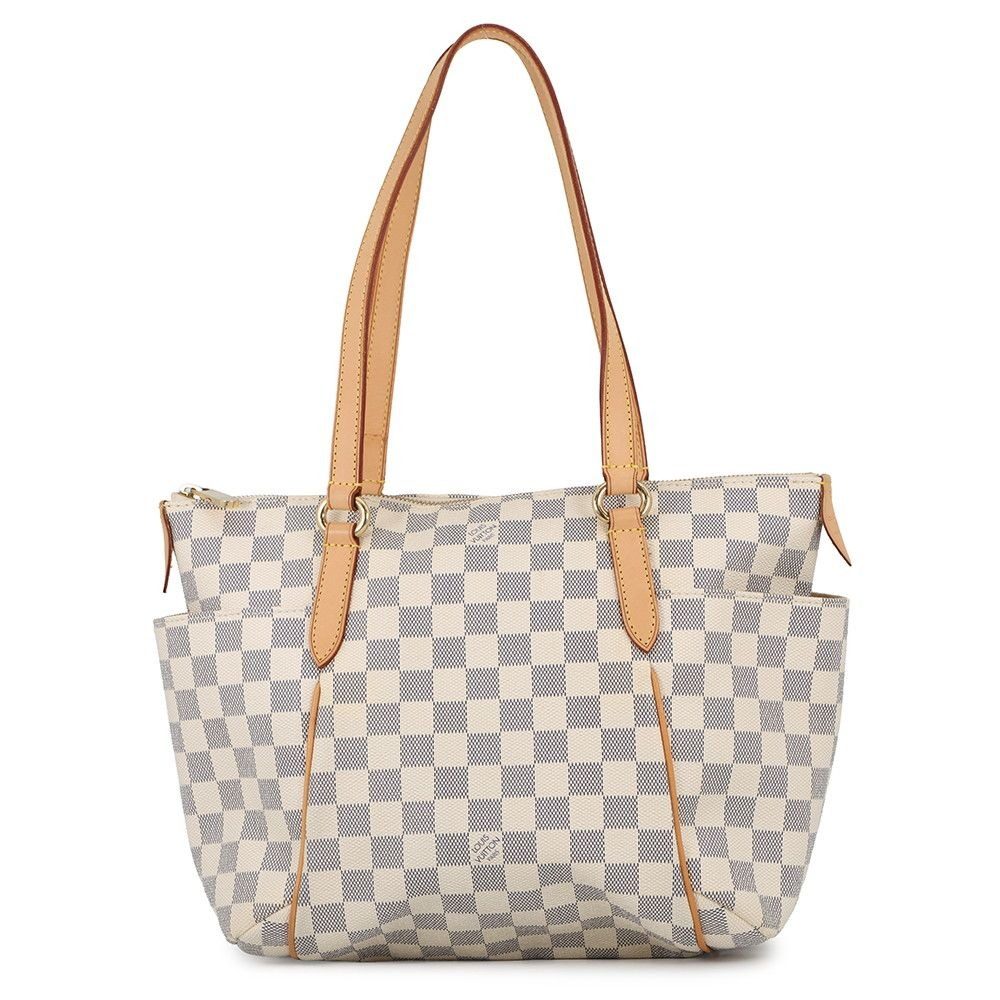 Louis Vuitton Tote Damier Azur Totally PM Shoulder Bag