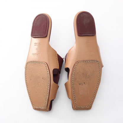 Hermes Sandals Ruse Leather — view 4