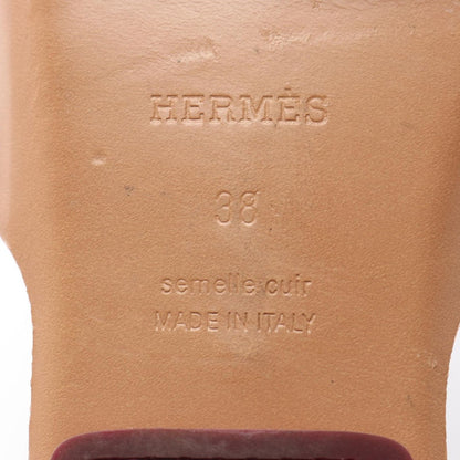 Hermes Sandals Ruse Leather — view 6