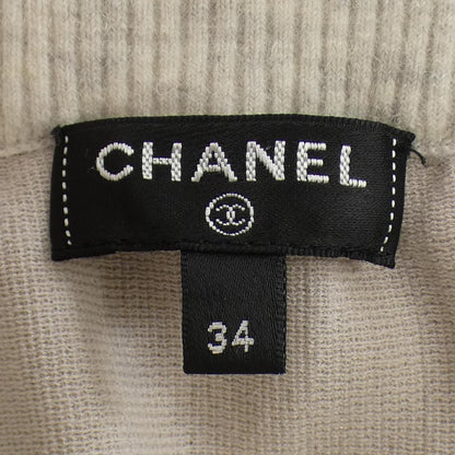 Chanel Skirt White 34 Gray Transparency — view 5