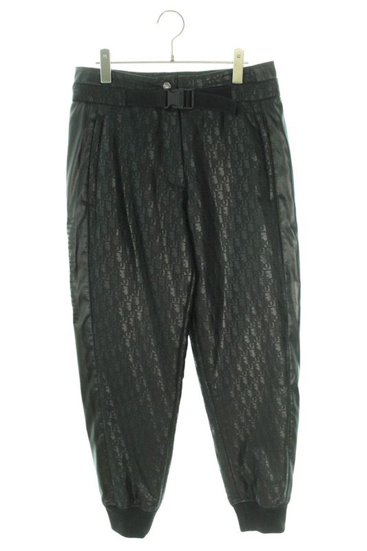 Christian Dior 247p27a2762 Long Pants With Oblique All-over Padded Belt Ladies