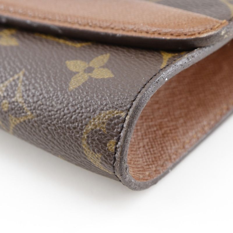 Louis Vuitton Bordeaux 24 Vintage 2WAY Clutch M51798 Monogram Canvas Brown