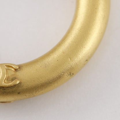 Chanel Hoop Vintage Gold Plated 96P Ladies 22.8g Earrings