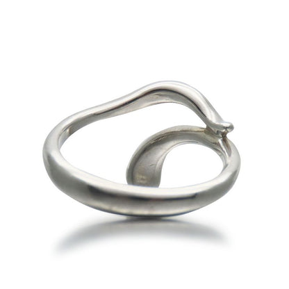 Tiffany & Co Ring ・ Ring Tia Dos Rop 925 Silver Approx 2.3g Silver Approx #7.5