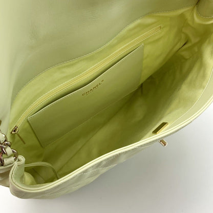 Chanel Matelasse Maxi Hobo Bag As4617 B14999 Ns835 Light Green Shoulder Bag