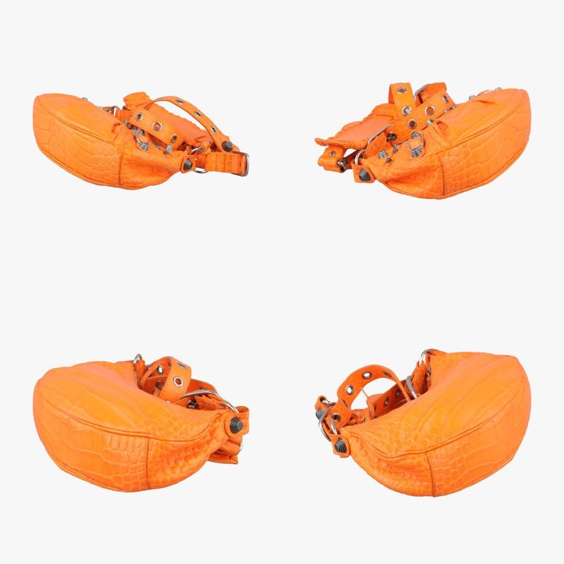 Balenciaga Lukagår Orange Lambskin 6713097512q535269