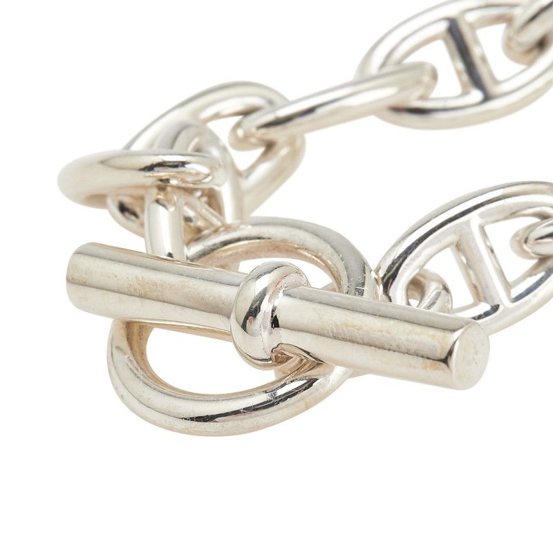 Hermes Chaîne D'angkle GM 12 Frames Sv925 Silver Men's Hermes