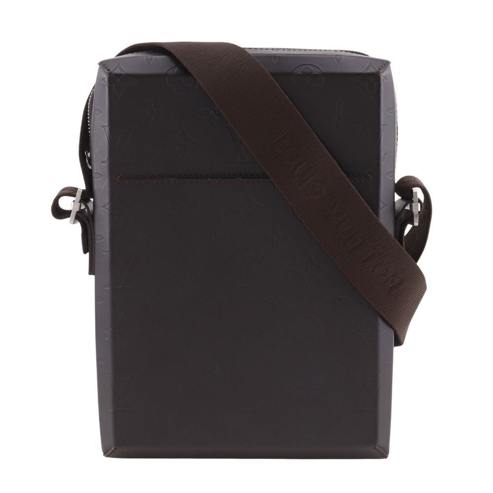 Louis Vuitton Bobbi Monogram Glace Leather Cafe Brown Shoulder Bag