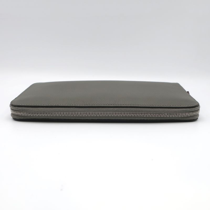 Hermes Azap Long Silk-in Grimeia - Gray - Eva Color - W Engraved