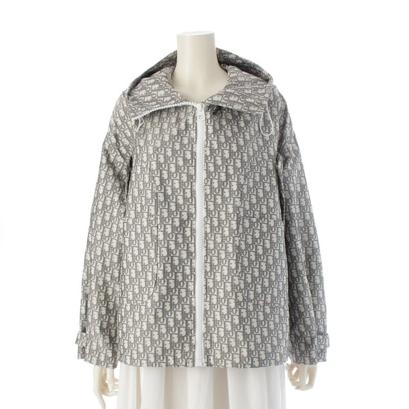 Christian Dior Oblique Hoodie Jacket 327 C25 A2970 Gray XS