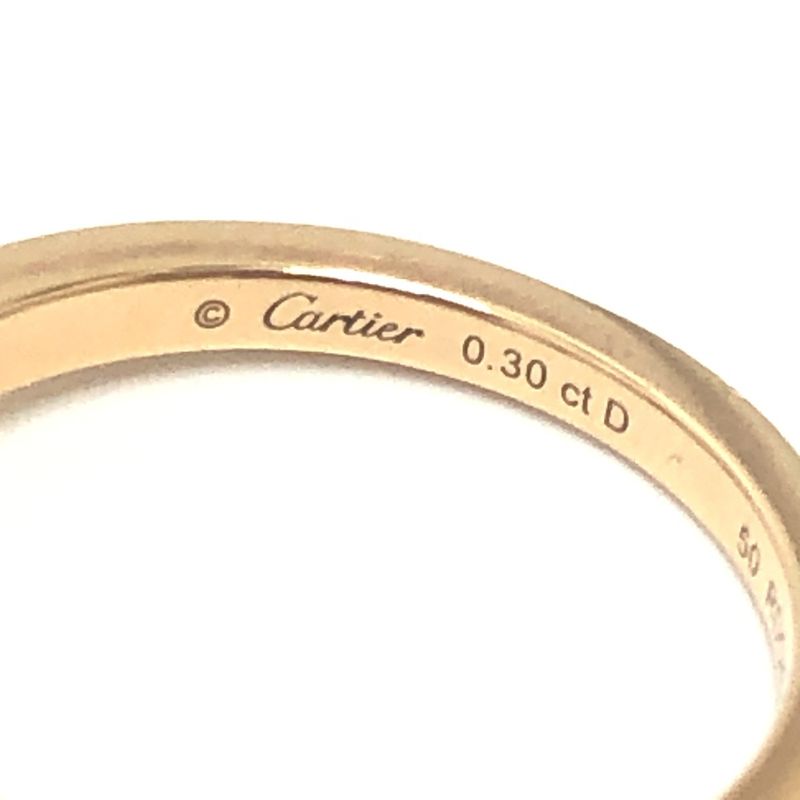 Cartier Ring - Ballerina Solitaire 18K Pink Gold Gold