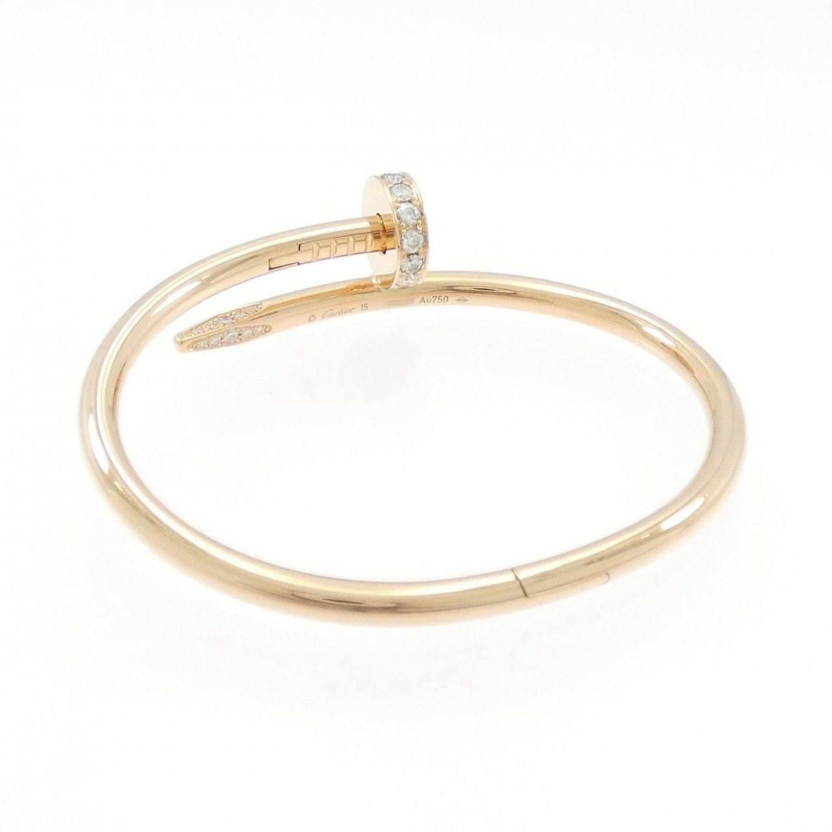 Cartier Juste Un Clou Bangle Bracelet — view 3