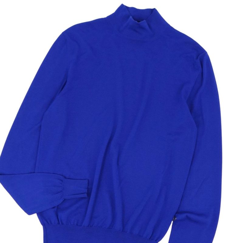 Hermes Knit Sweater High Neck Pullover Wool