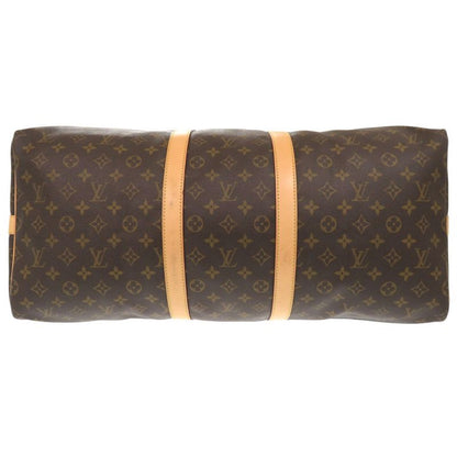 Louis Vuitton Keepall Bandoliere 55 Monogram M41414 Boston Bag LV 1053 Louis