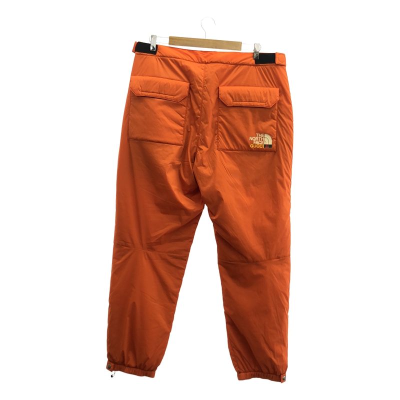 Gucci Nylon Down Cargo Pants - L - Orange - Men's